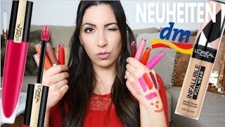 Krasse Drogerie Lippenstifte  Dm Drogerie Neuheiten Loreal MAYRA JOANN [upl. by Xanthus]