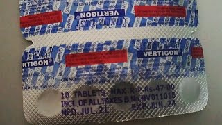 Vertigon tablet  vertigon tablet kis kaam aati hai vertigon tablet 25 mg dizziness amp Vertigo [upl. by Linis970]