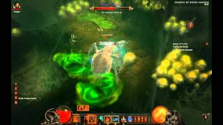 VANILLA Diablo 3 Hell Queen Araneae Act 1  Barbarian Solo [upl. by Waverly794]