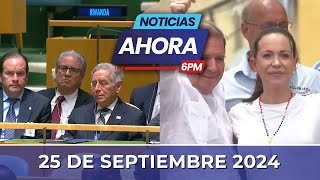 Noticias de Venezuela hoy en Vivo 🔴 Miércoles 25 de Septiembre de 2024  Ahora Emisión Central [upl. by Flory]