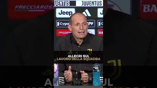 ALLEGRI E IL LAVORO DELLA SQUADRA [upl. by Ainirtac]