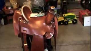 Colorado Saddlery Review  16quot Buckskin Association Tree Ranch Saddle [upl. by Ayalahs]