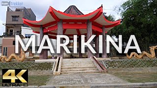 MARIKINA CITY  Walking Tour 4K [upl. by Rebmat793]