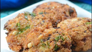 How To Make Karamani Vadai in Tamil Black Eyes peas vada in English subtitle [upl. by Yennor266]