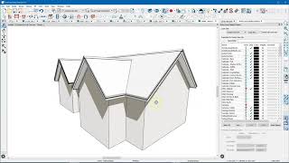 Auto Build Roofs with Multiple Pitches  Chief Architect  Home Designer Pro [upl. by Dorfman]