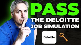 Deloitte Job Simulation How To Pass In 2024 [upl. by Leilani]