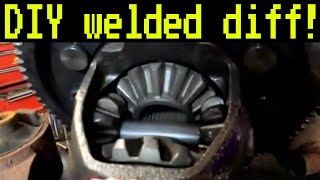 How to weld a rear diff the proper way [upl. by Uzia974]