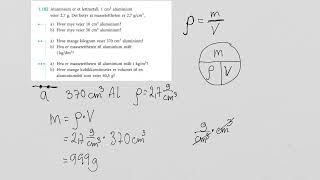 Massetetthet omgjøring og utregning [upl. by Nerine]