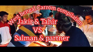 জাকিরampতাহির vs সালমান ampপাটনার  double s match carrom turnament  Akuni carrom compilation [upl. by Enilaf]