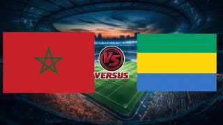 MOROCCO vs GABON  AFRICA CUP OF NATIONS 2025 QUALIFIERS [upl. by Neva]