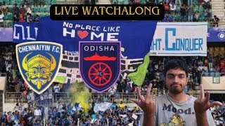 JEICHUTOM MAARAA Chennaiyin FC 21 Odisha FC Live Watchalong amp Highlights  Indian Super League [upl. by Rey]