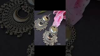 Traditional earrings design ♥️♥️trending explore viralshorts fashion earrings jwellery diy [upl. by Asiar164]