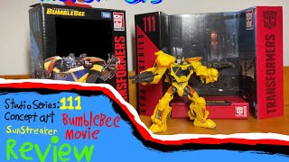 Studio Series 111 SunStreaker bumblebee movie  Toy review completed [upl. by Odell]