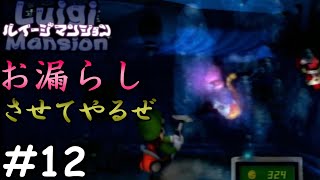 お漏らしさせてやるぜ【ルイージマンション】12（祝！ゲームキューブ20周年！） [upl. by Hirz]