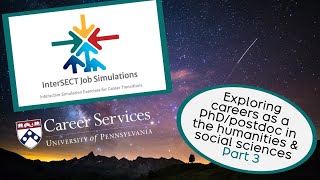 Exploring careers for PhDspostdocs using InterSECT [upl. by Mirth918]