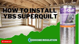 SuperQuilt Multifoil Loft Insulation  Safe alternative to Itchy Glass Wool amp Fibre loft Insulation [upl. by Boy625]