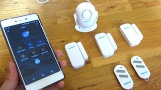 BIBENE WiFi Home Security  WP6 Android Smart App Features Demo [upl. by Allissa538]