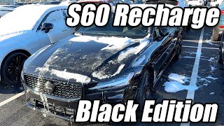 2024 Volvo S60 Recharge PlugIn Hybrid T8 Ultimate Black Edition  455 Hp Safe Family Sedan [upl. by Nitsruk]