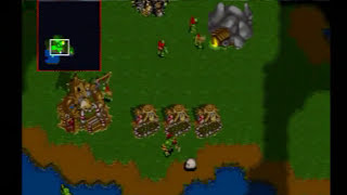 Warcraft II The Dark Saga PS1 Gameplay Part 1 [upl. by Assadah]