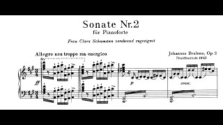 Brahms Sonata No2 in Fsharp minor Op2 Zimerman [upl. by Viva]