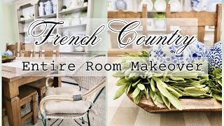 100 Thrifted French Country Dining Room Makeover On a Budget [upl. by Tchao]