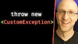 Java Custom Exceptions Tutorial  Its Way Easier Than You Think [upl. by Anairo]