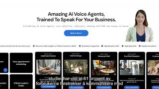 🔄 Revolutionizing Small Business 🏢 Produktivitet 📈 💰 med AI 🤖 Voice Agents 🗣️🎙️ [upl. by Lustig]