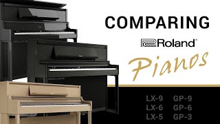 Comparing Roland Pianos  2024 [upl. by Julietta]