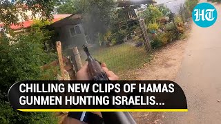 Haunting Footage Of Hamas Gunmen Entering Homes amp Killing Israeli Civilians Surfaces  Watch [upl. by Acinomed583]