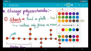 Biomolecules Carbohydrates  polysaccharides 💯 completed class 11 L03✅✅ [upl. by Elyrpa]