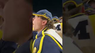 See final play celebration as Michigan wins Rose Bowl through band’s point of view [upl. by Haliak]