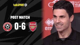 I LOVE MY TEAM 😍 Mikel Arteta Speaks To The Press After Arsenal BATTER Sheffield United [upl. by Mirth]