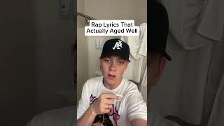 Rap Lyrics That AGED WELL shorts fyp liltecca [upl. by Ardnuassak]