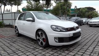 2012 Volkswagen Golf GTI StartUp and Full Vehicle Tour [upl. by Puett]