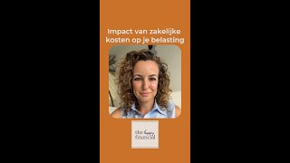 De impact van zakelijke kosten op je belasting [upl. by Aicilegna744]