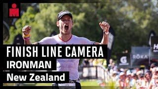 2024 IRONMAN New Zealand  Finish Line Camera [upl. by Wolfram]