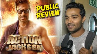 Action Jackson Public Review  Ajay Devgn Sonakshi Sinha [upl. by Schnell]