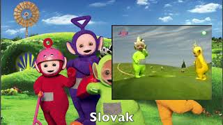 Teletubbies Tubby ByeBye Multilanguage Comparison Part 2 [upl. by Veronike61]