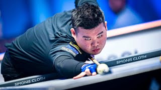 Shane Van Boening vs Aloysius Yapp  Last 32  2023 World Pool Championship [upl. by Ettenal]