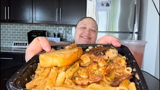 Cheddars pasta mukbang [upl. by Anaib620]