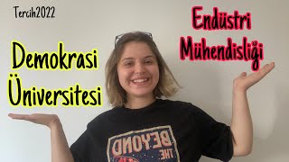 Demokrasi üniversitesi  Endüstri Mühendisliği [upl. by Aynik]