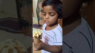 Daddy ice cream 🍦 thechavaa food viralvideo pleasesubscribe donotmisstheend [upl. by Lemyt]