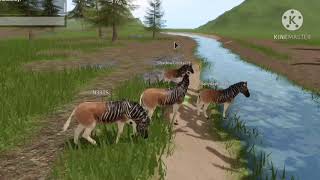 Roblox cenozoic survival Quagga documentary [upl. by Laurel]