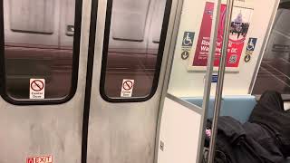 Wmata Red Line Metrorail 3000 Series ride 3119 Van NessUDC to Bethesda [upl. by Hajidak]