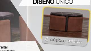 Catálogo Muebles Dico 2018  Mesa Gibraltar [upl. by Aivun]