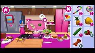 Dreamhouse Adventure Barbie  Barbie and Mrs Robert are making NonVeg Dishes  Part 1 [upl. by Ais]