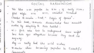 Social Darwinism by Herbert Spencer in hindi [upl. by Sherris]