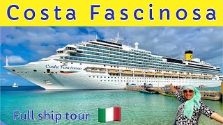 COSTA FASCINOSA 2024  VISITA COMPLETA del crucero y su interior  Full Cruise ship Tour 🇮🇹 [upl. by Shulins505]