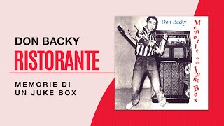 Don Backy  RISTORANTE Video Ufficiale  Testo [upl. by Eelessej]