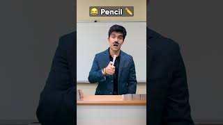 Pencil✏️😂 funny comedy shorts [upl. by Cathie]